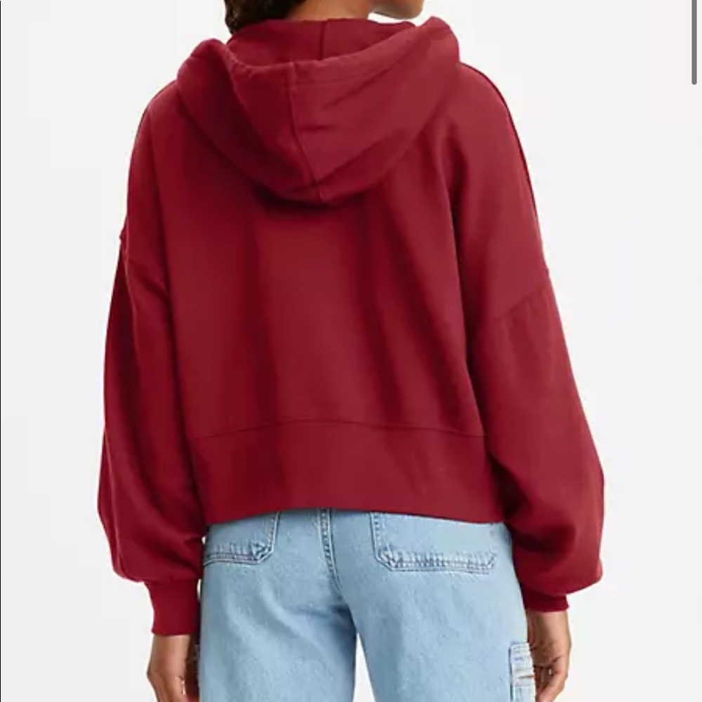 New LEVI'S Coastal Cruise red Hoodie - Picture 4 of 8